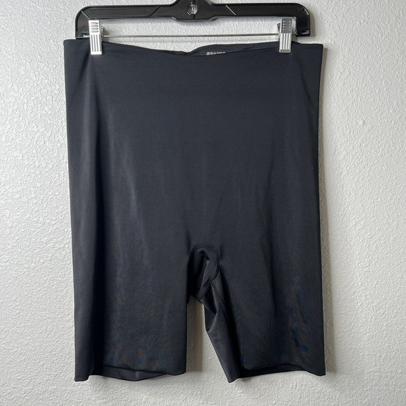 SPANX High Power Tummy Control Shorts High Waist Seamless Black Women 1X - Picture 1 of 4